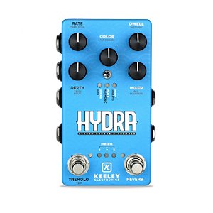 Pedal Keeley Hydra Stereo Reverb & Tremolo Shimmer Usa