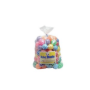 SACO C/ 100 BOLAS BICOLOR BOLA MANIA