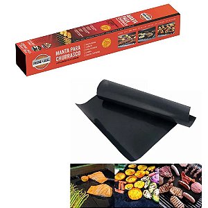 MANTA P/ CHURRASCO TEFLON 40X33CM