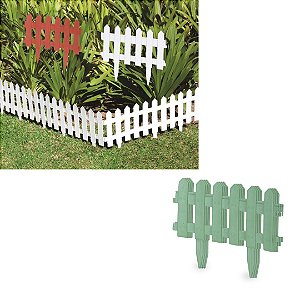 CERCA DECORATIVA KIT ( C/ 4 PECAS) VERDE
