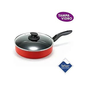 FRIGIDEIRA 24 C/ TP VIDRO ROUGE