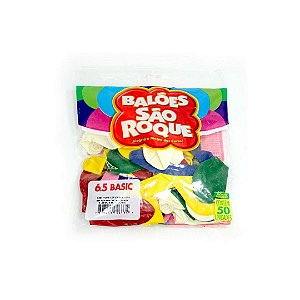BALAO 6,5 LISO CLASSIC C/50 SORTIDO