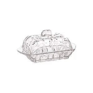 MANTEIGUEIRA DE CRISTAL DE CHUMBO DELI 17x10,5x8cm