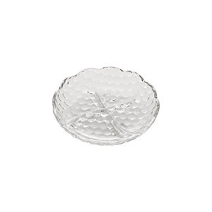 PETISQUEIRA C/4 DIVISORIAS DE CRISTAL DE CHUMBO BUBBLE 18,5x4cm