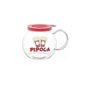 PIPOQUEIRA P/MICRO-ONDAS DE VIDRO BOROSSILICATO RESISTENTE A CALOR 1,8l