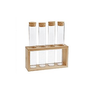 JOGO DE PORTA TEMPERO BOROSILICATO