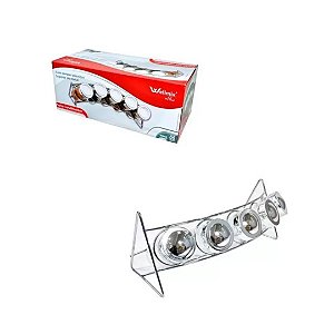 PORTA TEMPEROS COM 05PCS BASE HORIZONTAL