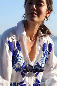Chemise Lagosta Azul