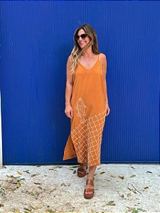 Vestido Nat Al Mare Caramelo