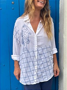 Camisa Al Mare Branca