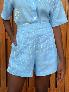 Short Praia Azul