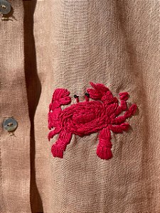 Vestido Max Caranguejo Caramelo