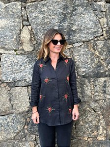 Camisa Hearts Preta