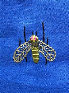 Vestido Bia Bee azul