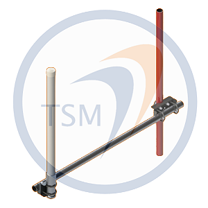 ANTENA OMNIDIRECIONAL 824 - 894 MHz 8,4 dBi  OM86008