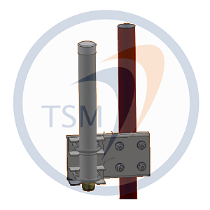ANTENA OMNIDIRECIONAL 4,9-5,1 GHz 7dBi  OM490007