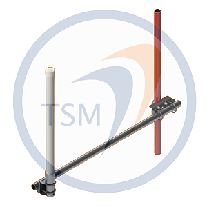 ANTENA OMNIDIRECIONAL 806 - 860 MHz 8,4 dBi  OM83008