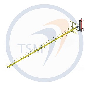 ANTENA YAGI 360 - 400 MHz 17 dBi 27 ELEMENTOS Y38017-27SG