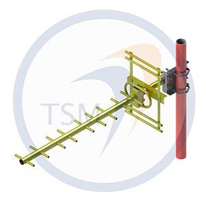 ANTENA YAGI 806 - 860 MHz 13,5 dBi 11 ELEMENTOS Y83014-11SG