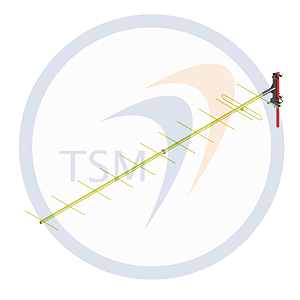 ANTENA YAGI 156 - 164 MHz 14,2 dBi 12 ELEMENTOS Y16014-12S
