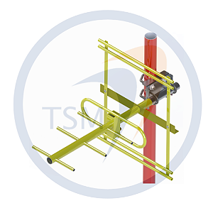 ANTENA YAGI 406 - 440 MHz 09 dBi 05 ELEMENTOS Y42009-05SG