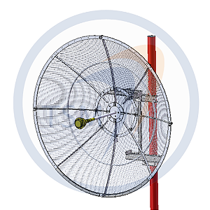 ANTENA PARABOLICA VAZADA  DUPLA POLARIZAÇÃO  1425 - 1535MHz  28dBi 2,0M PV150028X