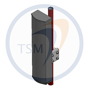 ANTENA PAINEL SETORIAL POLARIZAÇÃO VERTICAL 2400 - 2500 MHz 12 dBi 120° PS240012-120