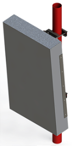 ANTENA PAINEL SETORIAL POLARIZAÇÃO VERTICAL 360 - 400 MHz 11 dBi 60º PS38011-60