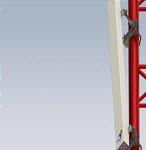 ANTENA PAINEL SETORIAL POLARIZAÇÃOVERTICAL 2400 -2500 MHz 15 dBi 120º PS240015-120