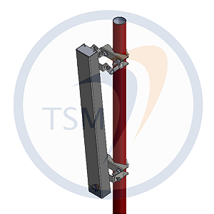 ANTENA PAINEL SETORIAL POLARIZAÇÃOVERTICAL 2400 -2500 MHz 15 dBi 120º PS240015-120