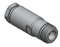CONECTOR N 50 OHMS FÊMEA RETO PRENSA CABO RG/RGC-213 CF-3C - AC035