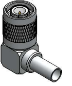 CONECTOR TNC MACHO ANGULAR CRIMP RG/RGC-58  TM-72 - AC053