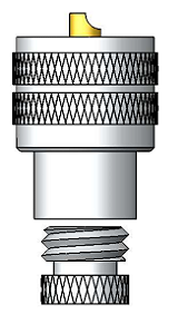 CONECTOR UHF MACHO RETO PRENSA CABO RG/RGC-58  KM-8 AC061