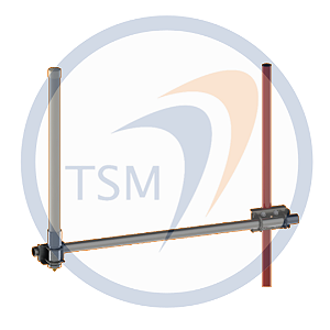 ANTENA OMNIDIRECIONAL 810 - 870 MHz 8,4 dBi OM84008