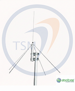 ANTENA BASE VHF 1/4 DE ONDA PLANO TERRA