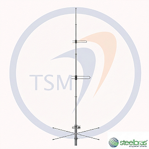ANTENA BASE UHF 5/8 DE ONDA PLANO TERRA