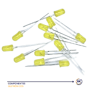 Led Amarelo 5mm Difuso