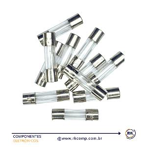 Fusivel de Vidro 0,5 Amp Ação Rápida ( 5x20 ) 250v