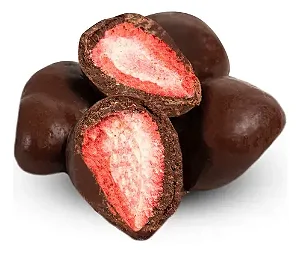 MORANGO LIOFILIZADO 70% ZERO