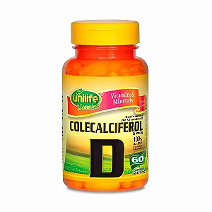 VITAMINA D3 COLECALCIFEROL 60 CAPS UNILIFE