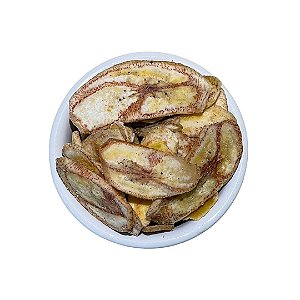 Chips de Banana com Açúcar e Canela
