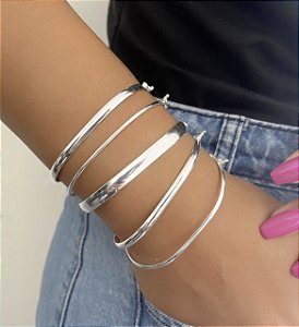 Bracelete Meia Cana 6mm