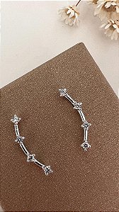 Brinco Ear cuff 4 Pedras