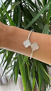 Bracelete Flores Madrepérola