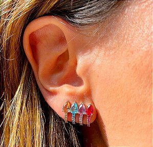Brinco Ear Cuff 4 Gotas