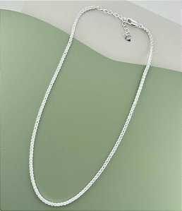 Colar Choker Riviera 40cm/2mm