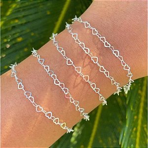 Pulseira Elo Coração