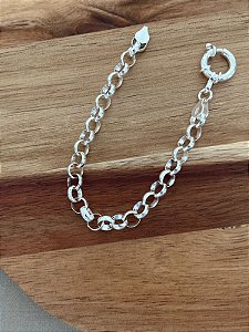 Pulseira Elo Português Fecho Boia
