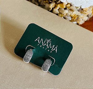 Brinco Argolinha Larga Boho M 1,3cm