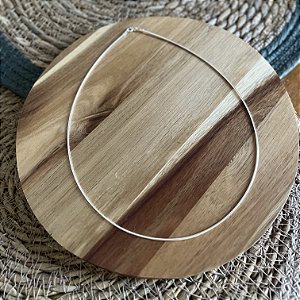 Colar Aro Rabo de Rato Maleável 45cm